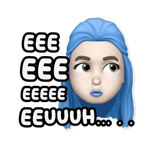 emoji, emoji, mémoji, jeune femme, fille emoji