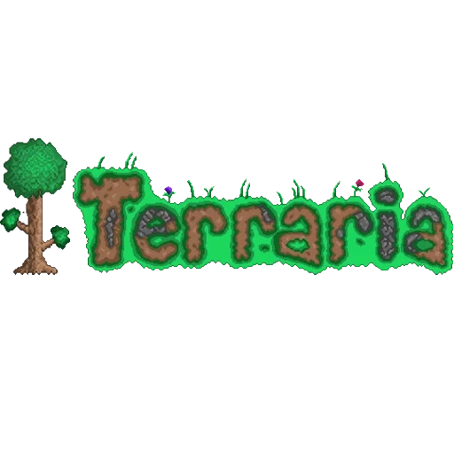 terraria, террария лого, terraria значок, террария логотип, табличка террария