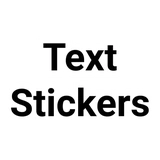 Text Stickers