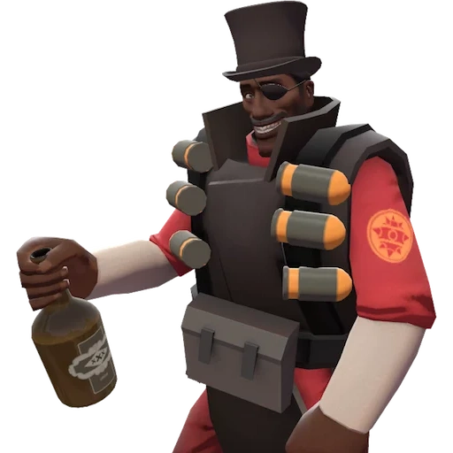 tf 2, bebida demoman, team fortress 2, desarrollador de tim fortress 2, team fortress 2 cap