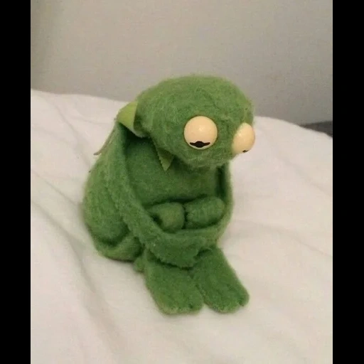 kermit, cermite de grenouille, cermit triste, cermite de grenouille, la grenouille kermit est triste