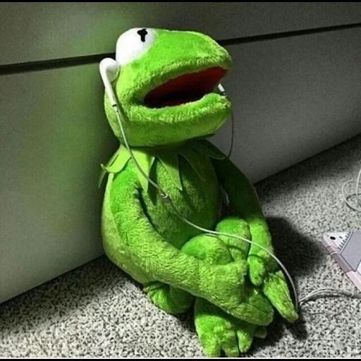 kermite, katak cermit, katak cermit, katak mainan kermit 40 cm, katak mainan mewah cermit