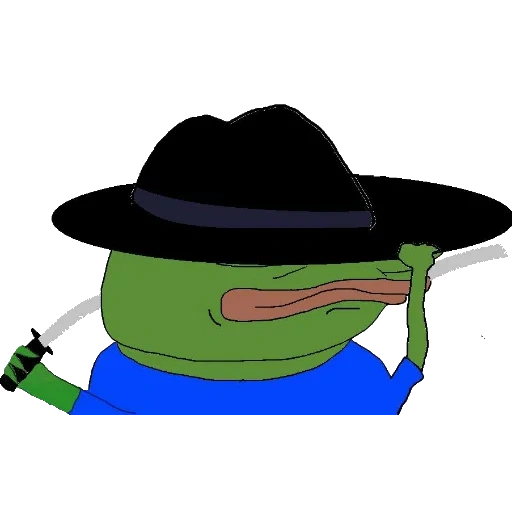 meme de chapéu, pepe é um detetive, pepe cowboy, a máfia do sapo pepia, o músico do sapo pepe