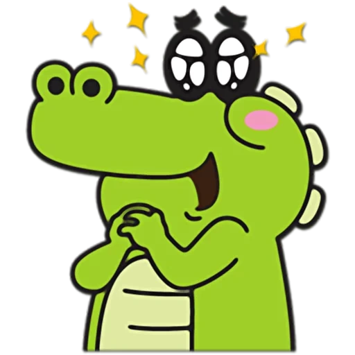 crocodile, crocodile de côme, crocodile watsap, stickers crocodile, illustration de crocodile