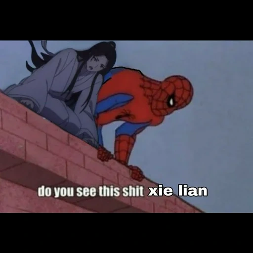 spiderman, der anime ist lustig, anime superhelden, mann toby spider