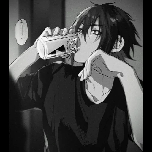 abb, anime kuna, anime guy, anime boy, anime kun alkohol