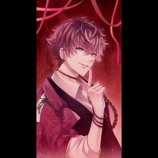 cara de anime, animação quente, papel de animação, ikemen vampire charles, amada do diabo de ayato