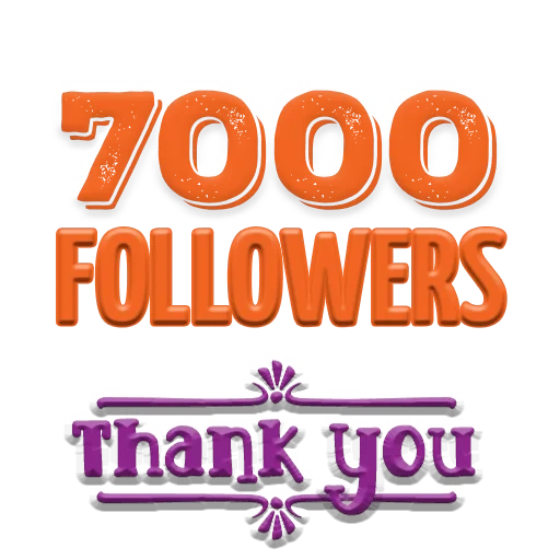 misi, terima kasih, kit, thank you 1200 pengikut