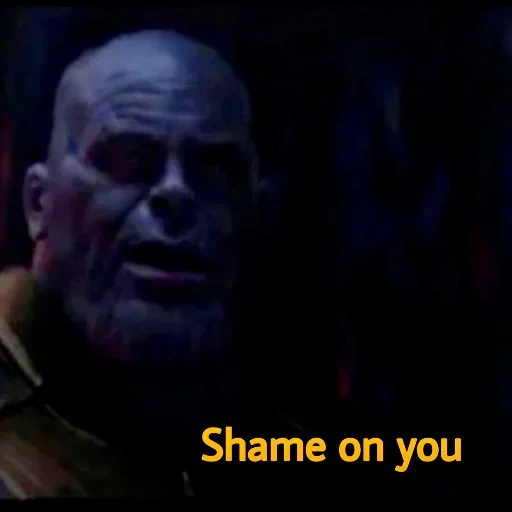 thanos, thanos, lensa film, thanos meme