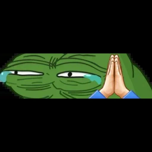 crapaud de pepe, pepe frog, pepe grenouille triste, pepe la grenouille est triste