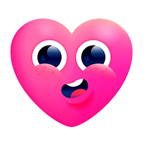 il cuore è faccia, amore cuore, cuore con gli occhi, il cuore è emoticon, cuore san valentino