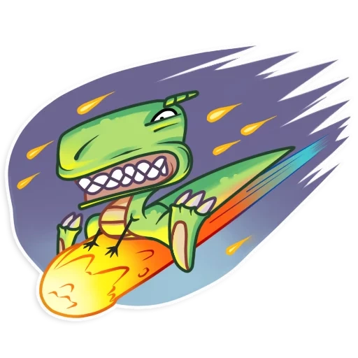 stiker, dinosaurus, dinosaurus