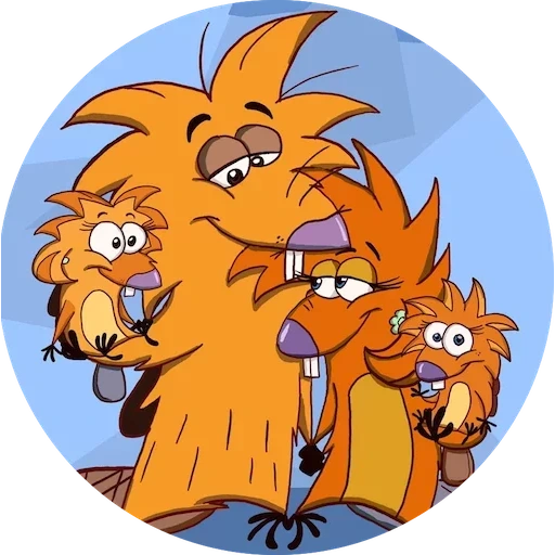 castores geniales, serie animada de cool beavers, la caricatura de angry beavers, serie animada de cool beavers norbert