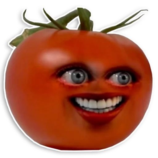 tomates, oeil de tomate, tangerine méchante