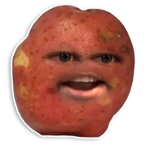 anak laki-laki, orang, meatball man, apel oranye yang mengganggu, annoying orange midget apple