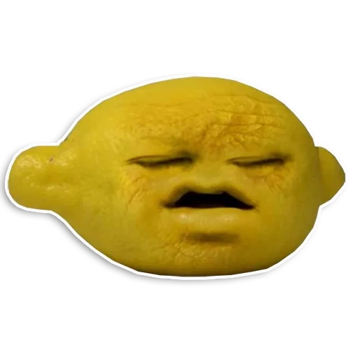a nasty lemon, disgusting oranges