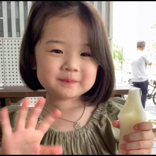 i bambini sono adorabili, bambini asiatici, le donne coreane sono carine, piccola donna coreana, bambini e ragazze coreani