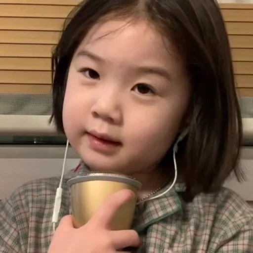 les enfants sont mignons, enfants coréens, enfants asiatiques, filles asiatiques, les enfants coréens rit