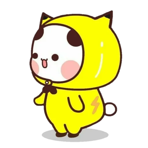 kawai, kawai, drôle, chibi est mignon, un joli motif