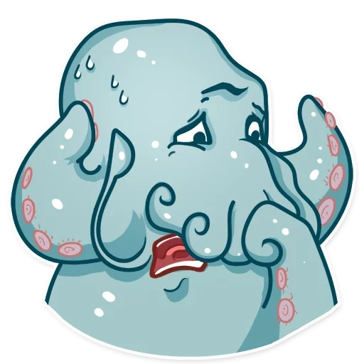 cthulu, cthulu dormiente, emoticon cthulhu