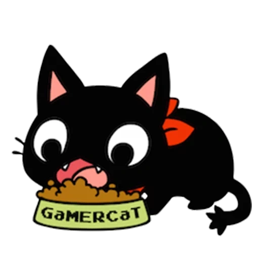 gamercat, pemain permainan kucing, gamercat art, the gamer cat