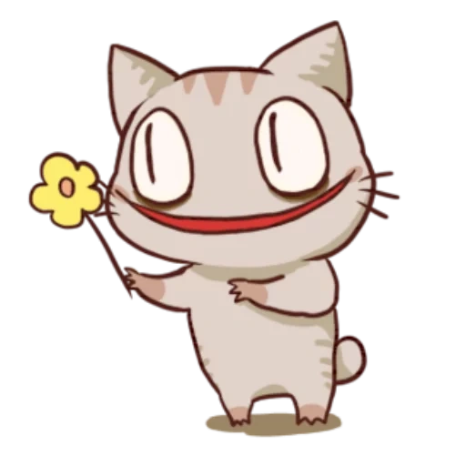 katze, chibi katzen, süße katzen, anime katzen, zeichnungen von süßen katzen