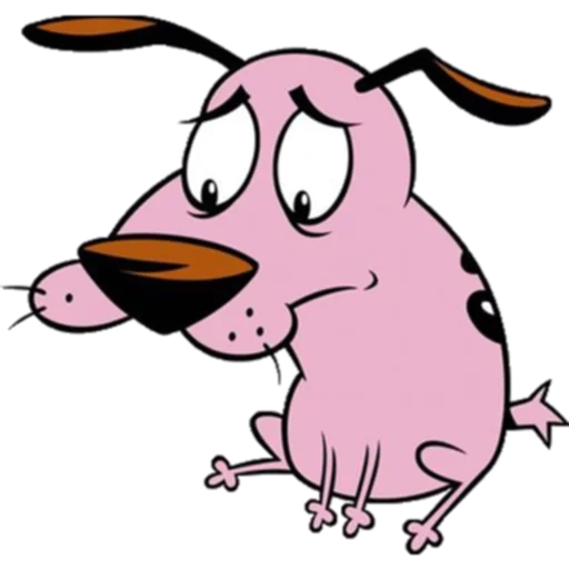 cartoon network, der mut ist feige, cartoon hund, der mut ist ein feige hund, crocket feige hund kutz