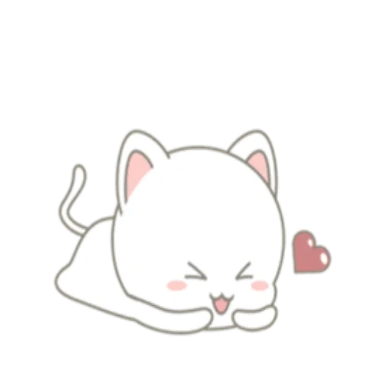 seal kawai, schizzo facile e carino, carino gatto cartone animato, schizzo scadente, schizzo di sigillo carino