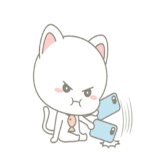 kawaii srisovka, kitty chibi kawaii, dessins de chats mignons, dessins animés de chats mignons, dessins sketch cats mignons