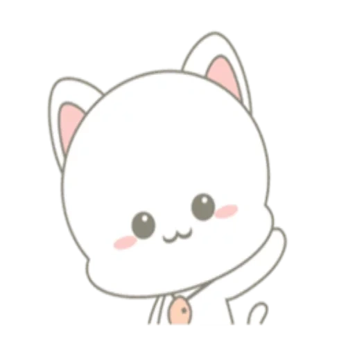 foto de kawai, selo de chibi chuanchuan, para delinear a fofura, gato de desenho animado fofo, esboço de focas fofas