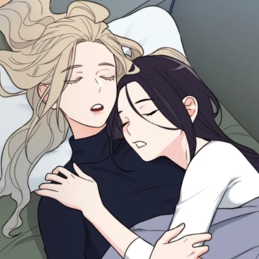 manhua, mangi yuri, manhwayuri, on zhu yongyu li, solhwa ellin manhwa