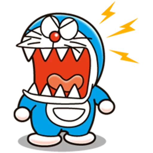 doraemon, doraemon eats