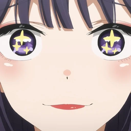 anime, mata anime, momen anime, karakter anime, mata anime yang bersinar