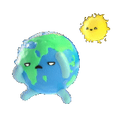 terre pure, planète globe, le réchauffement climatique, isolat globe, illustratrice de la planète terre