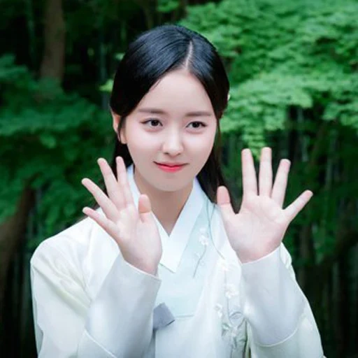 orang asia, hanbok, kim hyun, gadis asia, gadis asia yang cantik