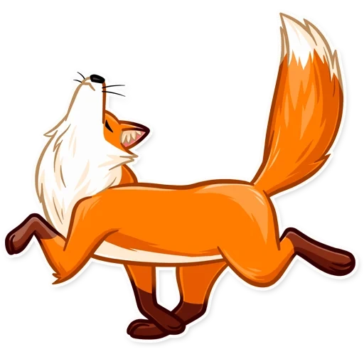 renard, tirage au rendez-vous, cartoon fox, cartoon fox