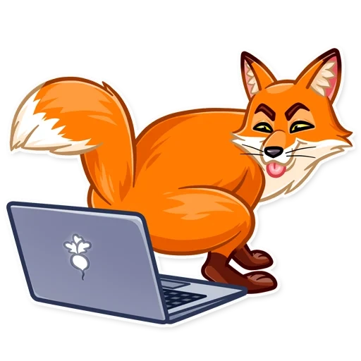 renard, renard, fox fox, illustration du renard