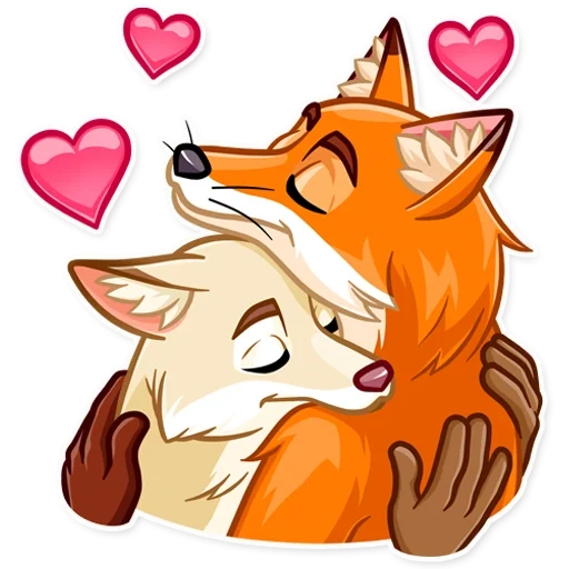 fox fox, amour de renard, fox fox, coeur de renard, fox fox love