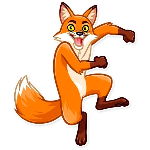 volpe, volpe, fox fox, fox cartoon, cosa dice la volpe