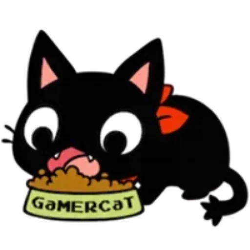 gamercat, jogador de jogo de gato, gamercat art, the gamer cat