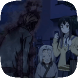 аниме, сладкая жизнь 12 серия, mieruko-chan yotsuya miko, аниме мико видит призраков, аниме про девочку которая видит призраков