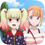 anime girls, personagens de anime, yuria niguredou, anime meirukochan, renderização do verão chizuru