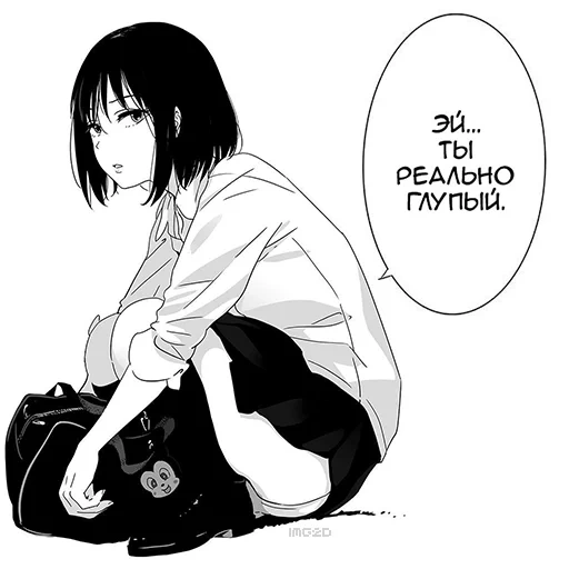 manga, anime, anime manga, the manga of the girl, girl who loves to offend manga