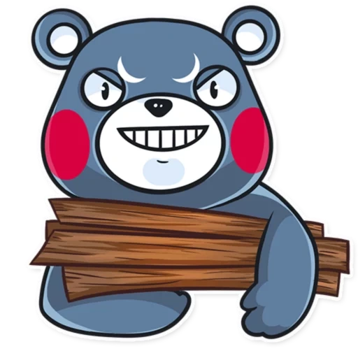 kumamon, kumamont, l'avatar di bear mamon, sticker bear mamon