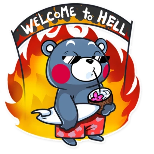 ours, kumamon, kumamon à la gloire de satan