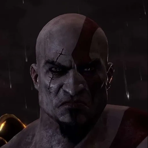 kratos, kratos god war 3, god war 3 remastered, god war 3 kratos against poseidon
