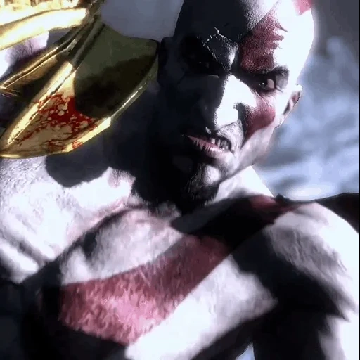 god war iii, god of war 3 platinum, jogo god of war 3, kratos god of war 3 com raiva, o deus da guerra de kratos está furioso
