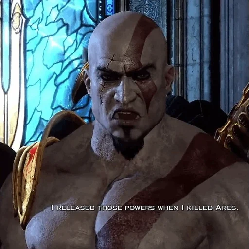 kratos, god war iii, hermes kratos, kratos god of war, god of war três versão atualizada
