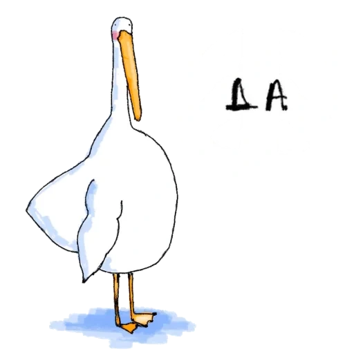 oca, meme goose, goose divertente, disegno d'oca