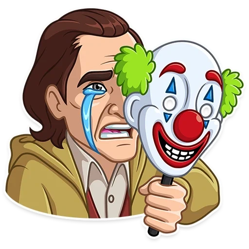 clown, clown, clown 2019, maschera xiao joker